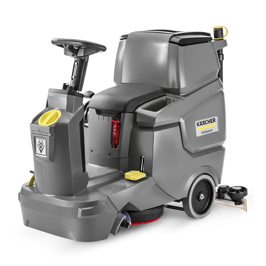 Ride-on scrubber dryer BD 50/70 R Classic Battery-powered cleaning equipment Industrial floor cleaning machines