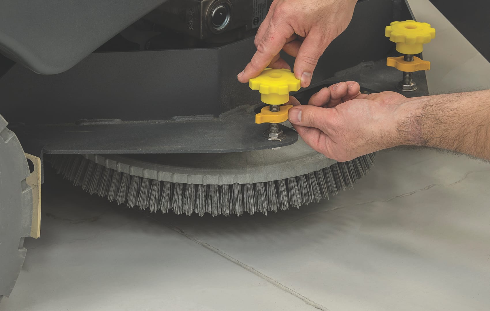 Preventative maintenance for industrial cleaning equipment