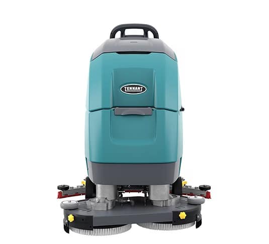 Tennant T360 walk-behind scrubber side view