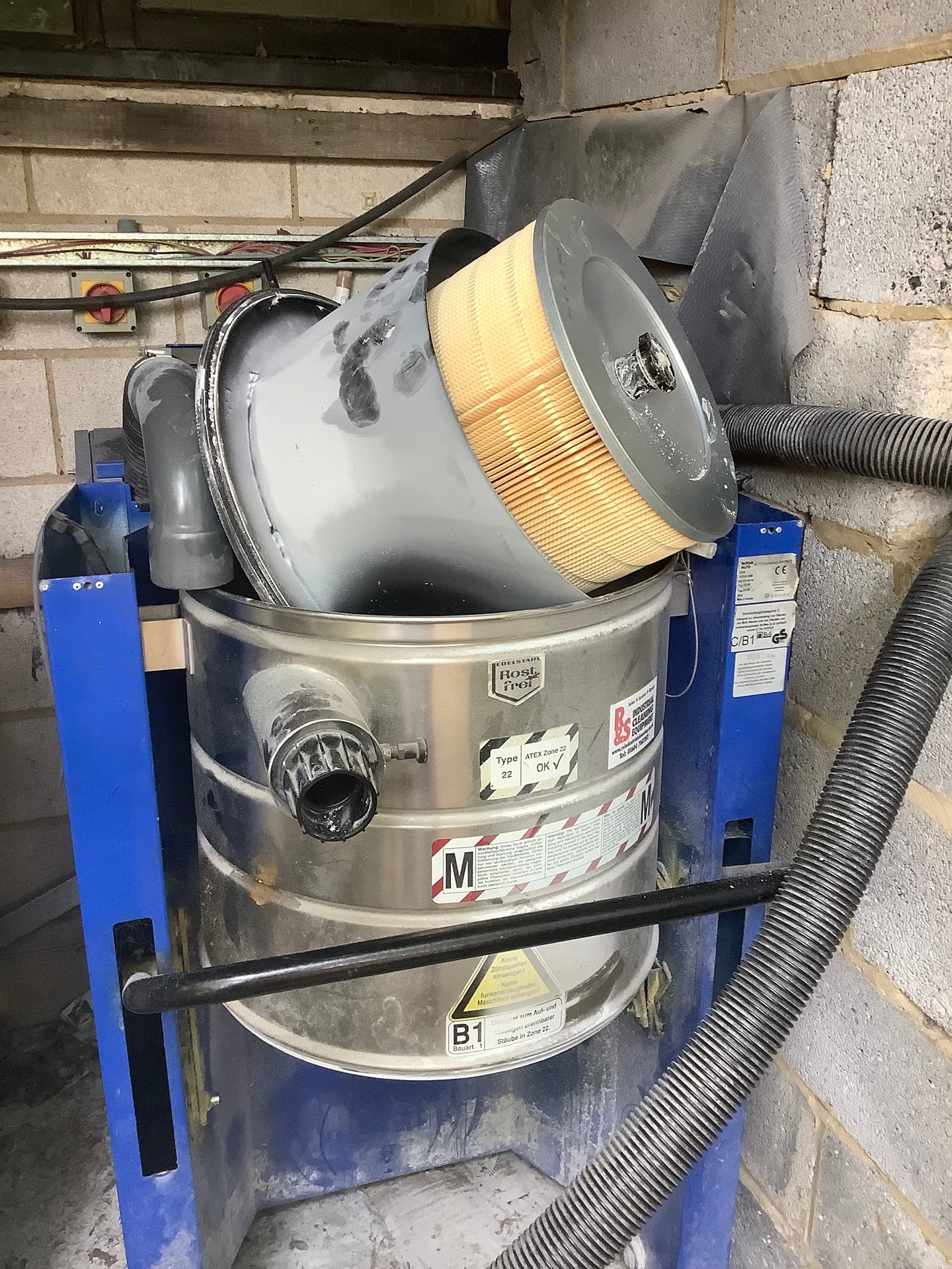 ATEX vacuum repair and inspection